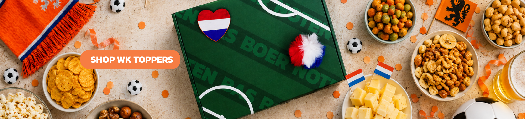 WK bij Bas Boer Noten